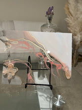 Load image into Gallery viewer, Pink Quartz Miniature Geodes on glass
